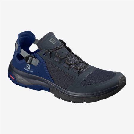 Salomon TECHAMPHIBIAN 4 Mens Sneakers Navy UK UKHL